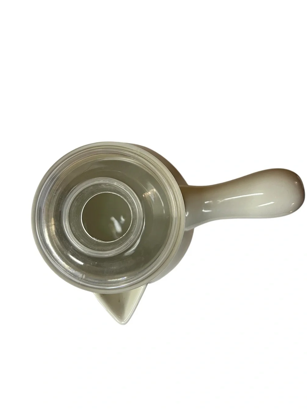Williams Sonoma Hot Chocolate Maker Bonjour Ceramic Pot Pitcher Gourmet